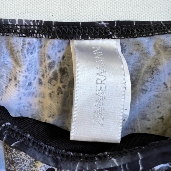 Zimmermann Halter High Neck Marble Bikini black RARE - Picture 4 of 10